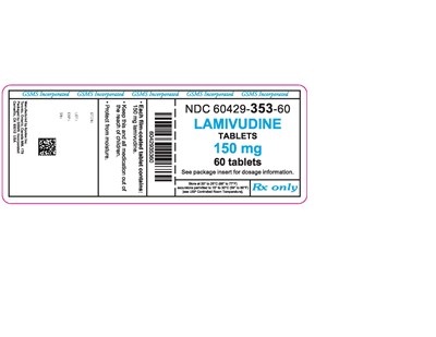 60429 353 60lb   Lamivudine 150 mg Tabs